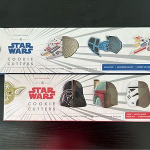 Williams Sonoma Starwars Cookie Cutters - Set of 2